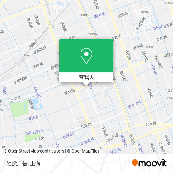 胜虎广告地图