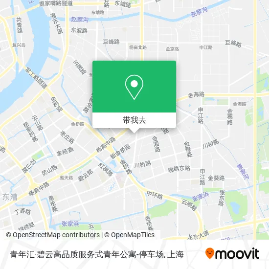 青年汇·碧云高品质服务式青年公寓-停车场地图