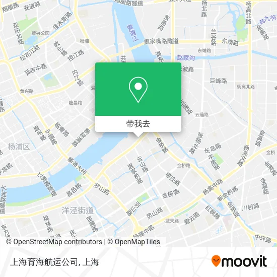 上海育海航运公司地图