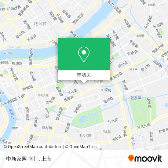 中新家园-南门地图