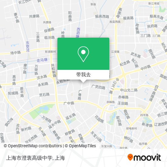 上海市澄衷高级中学地图