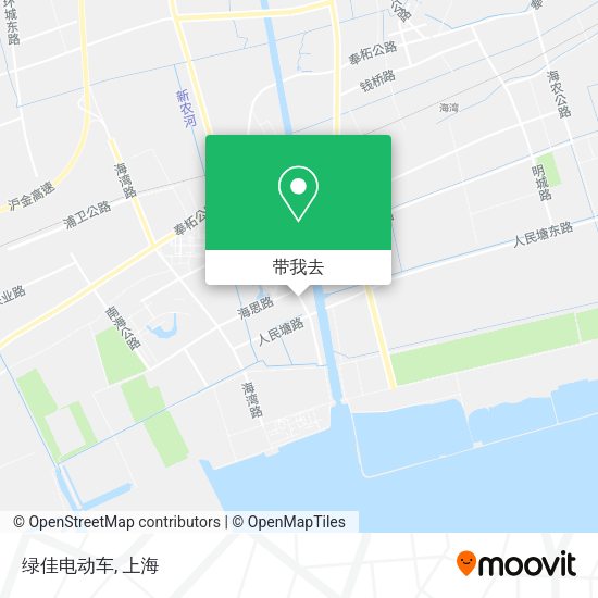 绿佳电动车地图