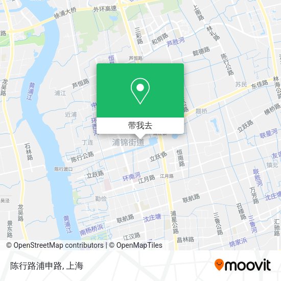 陈行路浦申路地图
