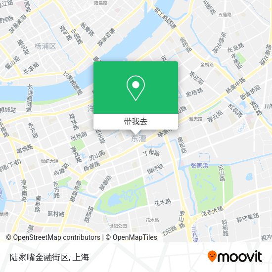 陆家嘴金融街区地图