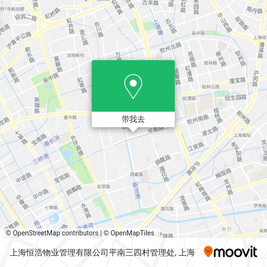 上海恒浩物业管理有限公司平南三四村管理处地图