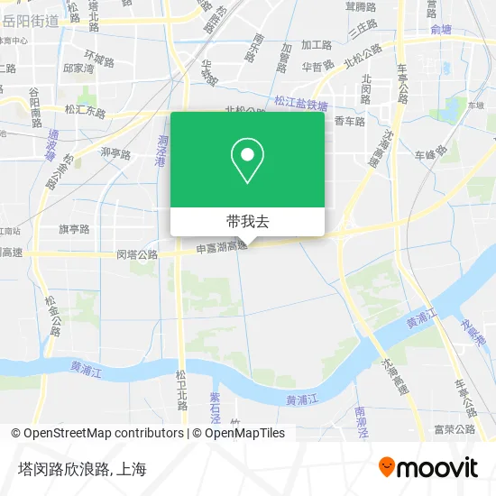 塔闵路欣浪路地图