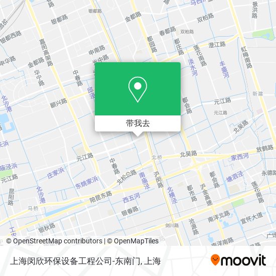 上海闵欣环保设备工程公司-东南门地图