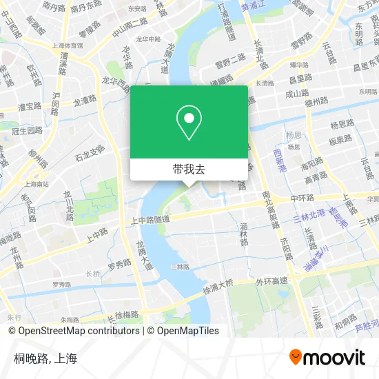 桐晚路地图