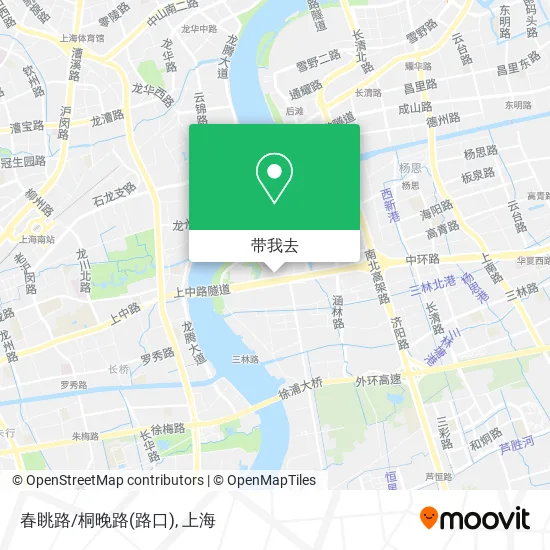 春眺路/桐晚路(路口)地图