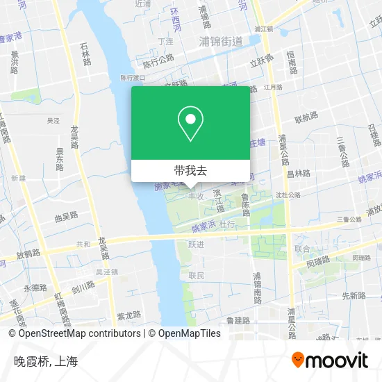 晚霞桥地图