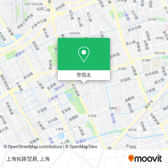 上海拓路贸易地图