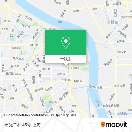 市光二村-45号地图