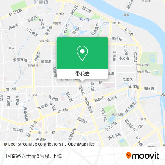 国京路六十弄8号楼地图