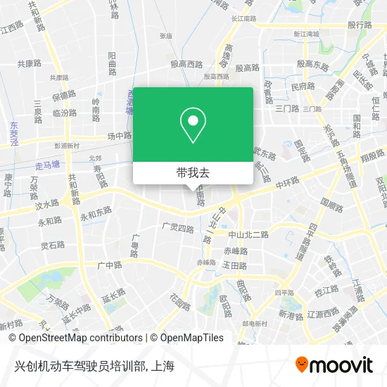 兴创机动车驾驶员培训部地图
