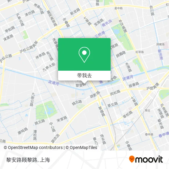 黎安路顾黎路地图
