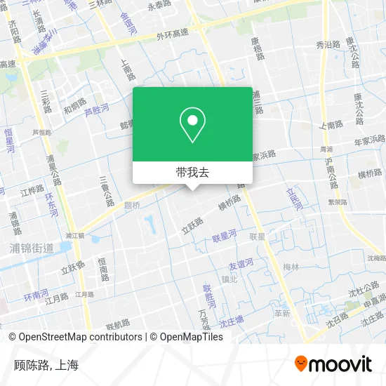 顾陈路地图