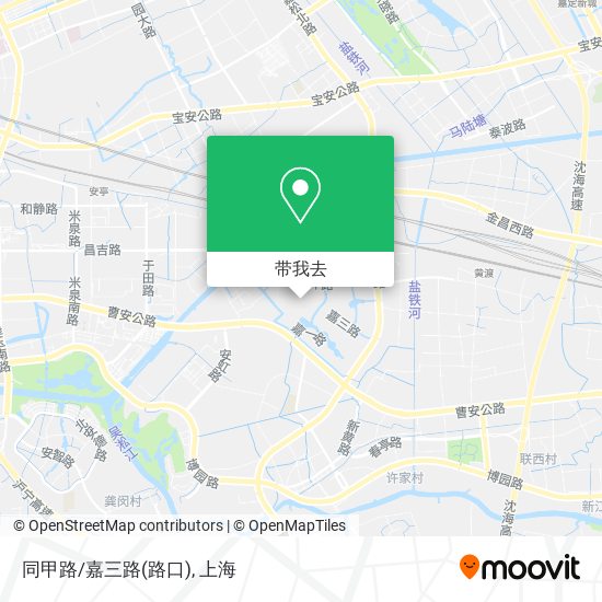 同甲路/嘉三路(路口)地图