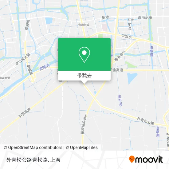 外青松公路青松路地图
