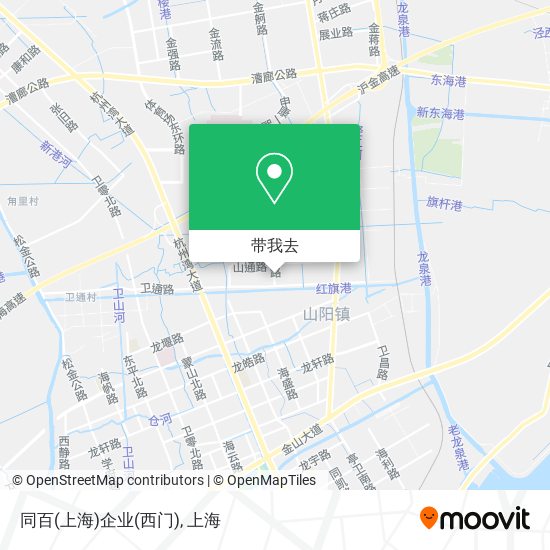 同百(上海)企业(西门)地图