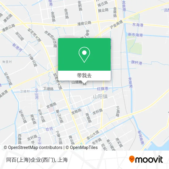 同百(上海)企业(西门)地图