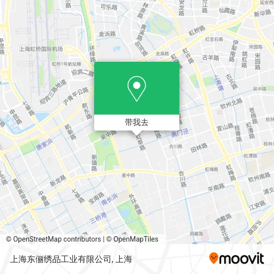 上海东俪绣品工业有限公司地图