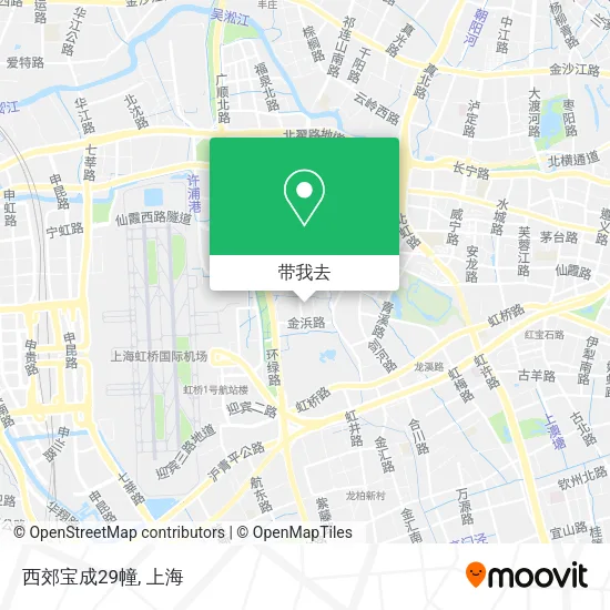 西郊宝成29幢地图
