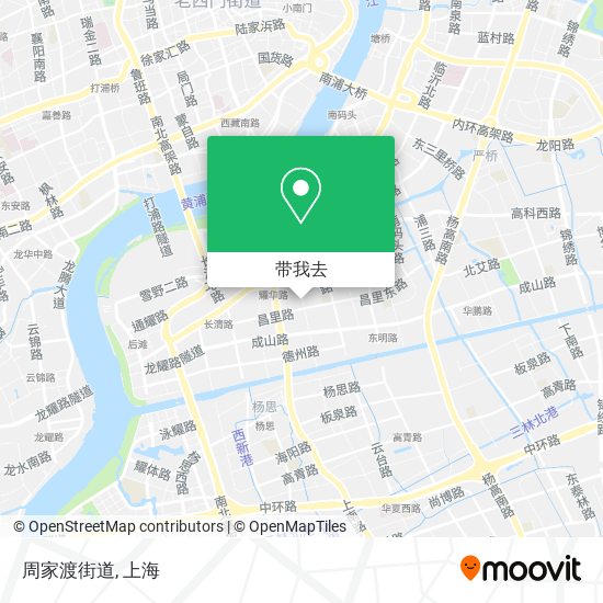 周家渡街道地图