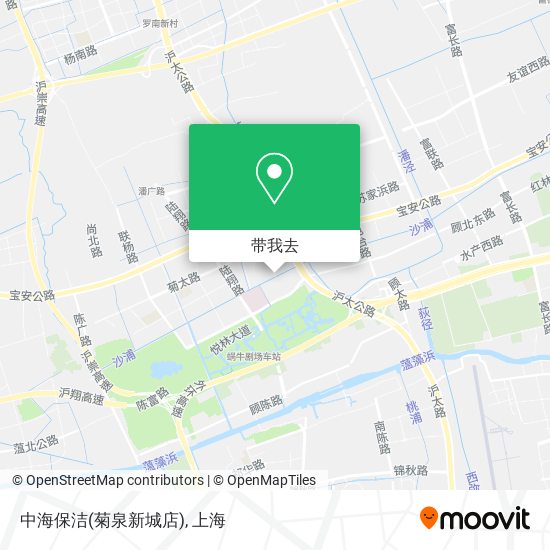 中海保洁(菊泉新城店)地图