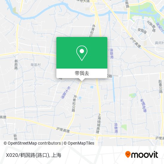 X020/鹤国路(路口)地图