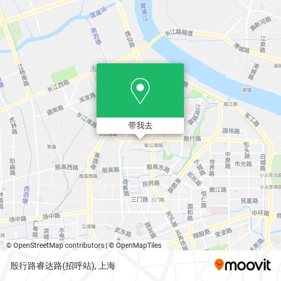殷行路睿达路(招呼站)地图