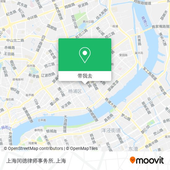 上海闰德律师事务所地图