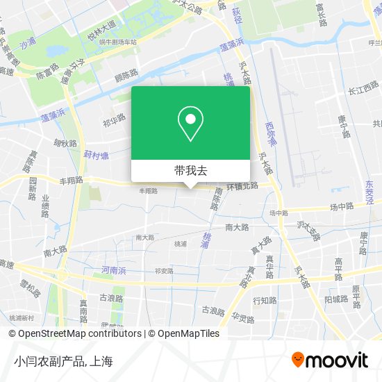 小闫农副产品地图
