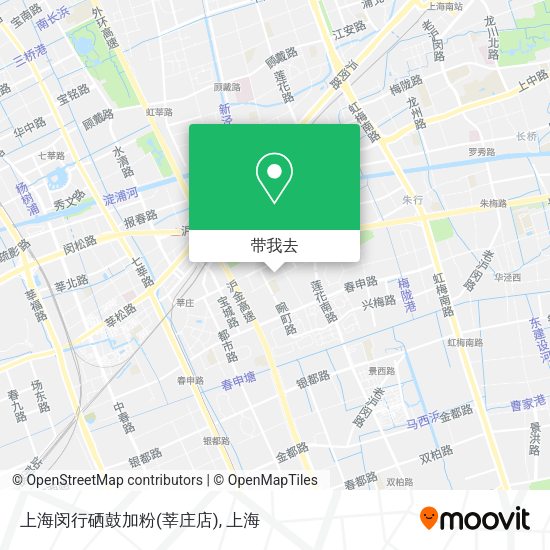 上海闵行硒鼓加粉(莘庄店)地图