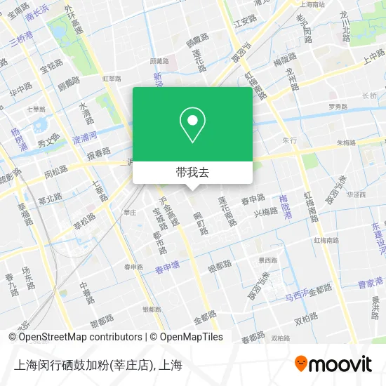 上海闵行硒鼓加粉(莘庄店)地图