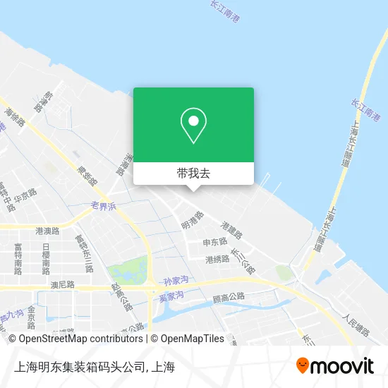 上海明东集装箱码头公司地图