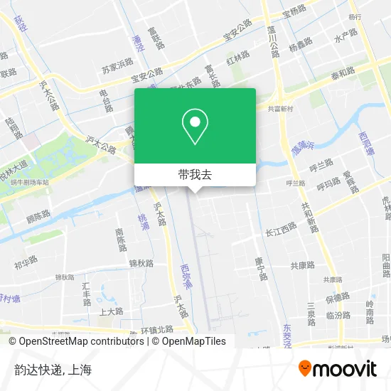 韵达快递地图