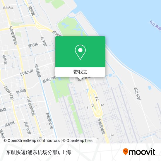 东航快递(浦东机场分部)地图