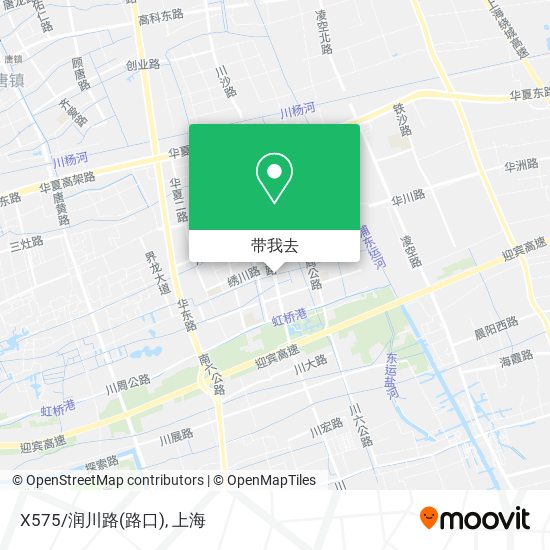 X575/润川路(路口)地图