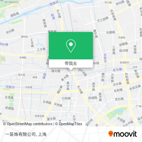 一装饰有限公司地图