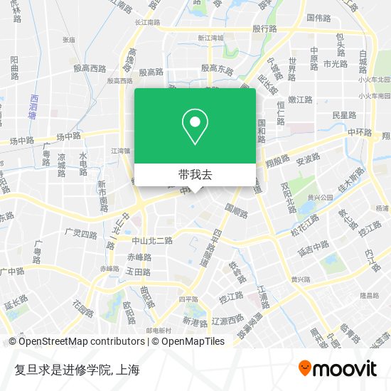 复旦求是进修学院地图