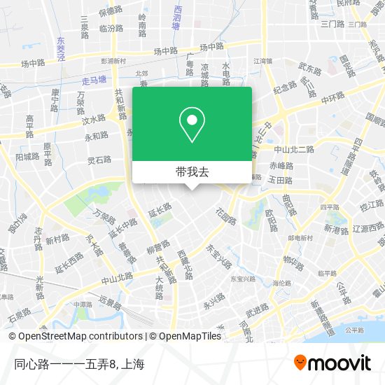 同心路一一一五弄8地图