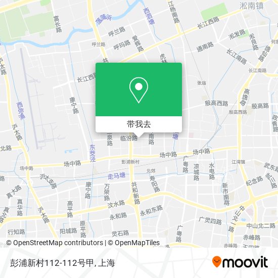 彭浦新村112-112号甲地图