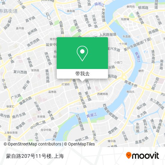 蒙自路207号11号楼地图