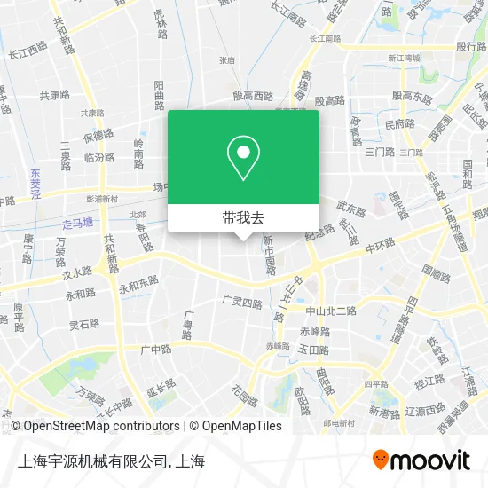 上海宇源机械有限公司地图
