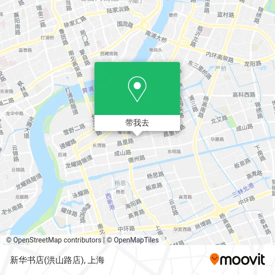 新华书店(洪山路店)地图