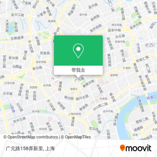 广元路158弄新里地图