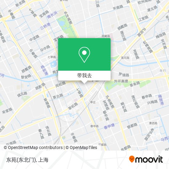 东苑(东北门)地图