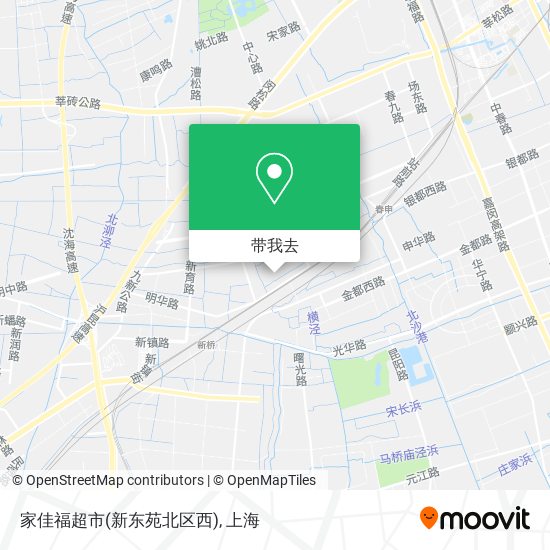 家佳福超市(新东苑北区西)地图