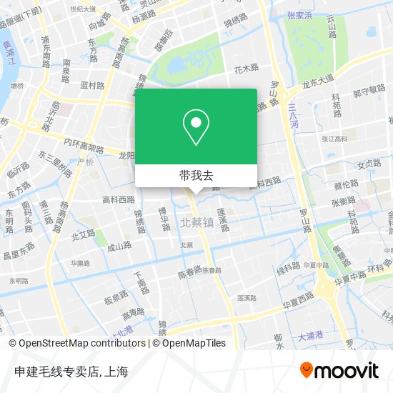 申建毛线专卖店地图