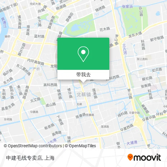 申建毛线专卖店地图